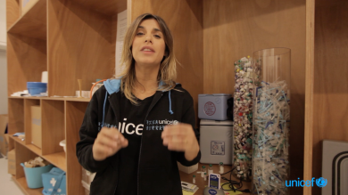 Elisabetta Canalis per Unicef
