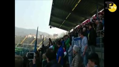 L’ultrà dell’Atalanta che urla in faccia ai giocatori