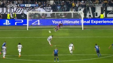Champions League: gli highlights di Juventus-Monaco 1-0