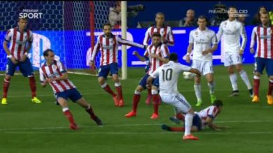 Quarti di Champions: Atletico- Real Madrid 0-0, le immagini