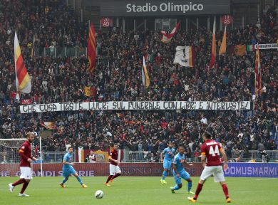 Lo strappo della Roma: niente ricorso contro la chiusura della Curva Sud