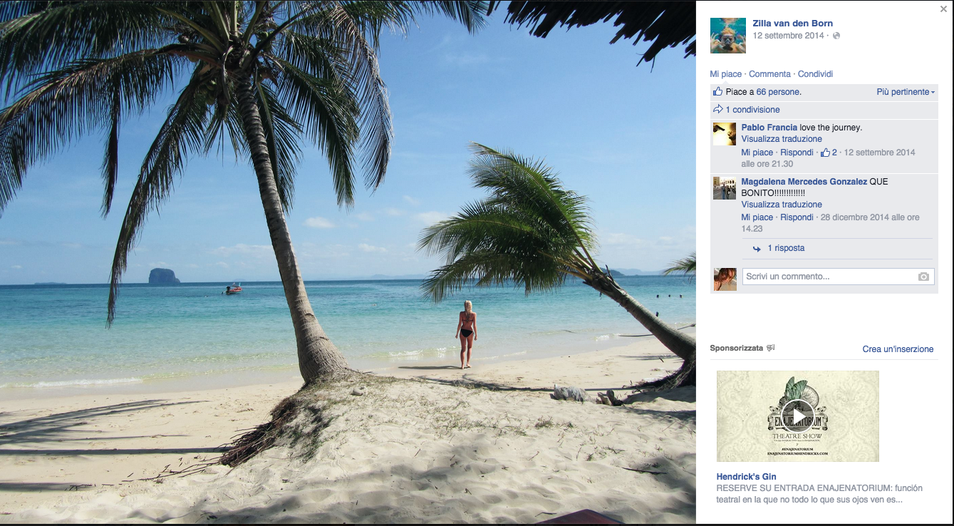 La storia di Zilla Van Den Born, turista in Thailandia dalla camera da letto