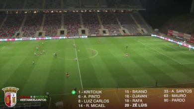 Il gol perfetto del Braga