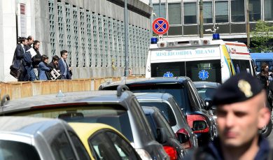 Sparatoria al tribunale di Milano: le testimonianze