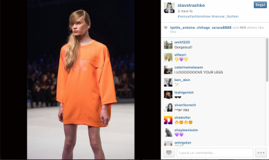Stav Strashko, la modella uomo amata dagli stilisti