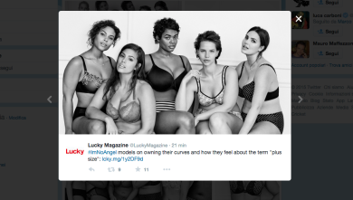 #ImNoAngel: modelle curvy contro il canone Victoria’s Secret