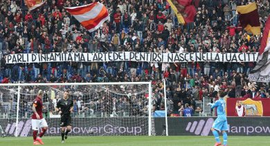 Roma e gli striscioni della vergogna contro la madre di Ciro Esposito