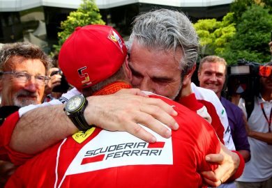 Arrivabene in lacrime per un sms della famiglia Schumacher