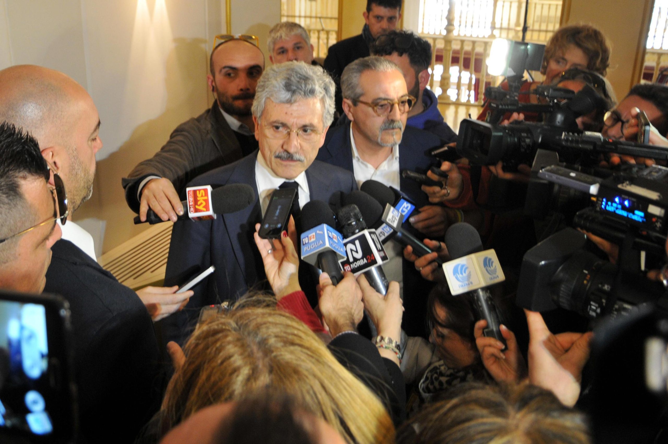 D’Alema e l’antica antipatia per i giornalisti italiani