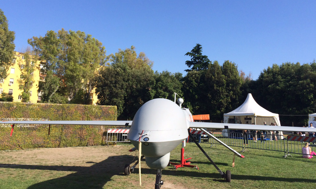 Droni, a Roma in mostra i nuovi robot volanti