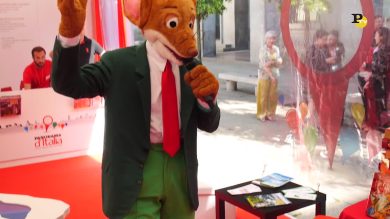 Geronimo Stilton incontra i suoi piccoli amici lettori