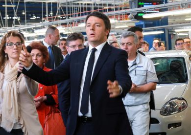 Renzi allo stabilimento Fca di Melfi – Le foto