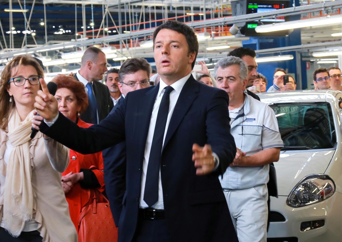 Renzi allo stabilimento Fca di Melfi – Le foto Renzi allo stabilimento Fca di Melfi – Le foto