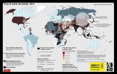 La pena di morte nel mondo nel 2014