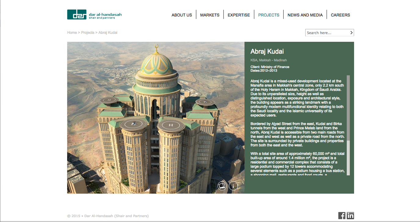 L’albergo più grande del mondo fa ombra alla Mecca L’albergo più grande del mondo fa ombra alla Mecca