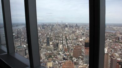 New York City vista dal top della Freedom Tower – Foto