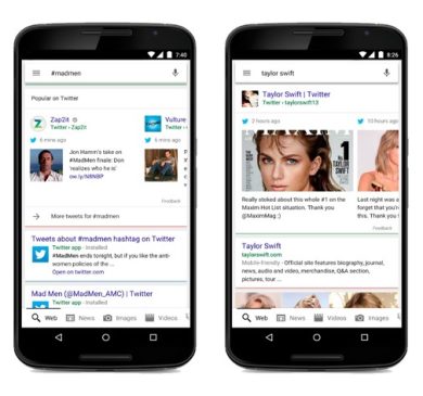 Twitter dentro i risultati di Google: ecco le conseguenze