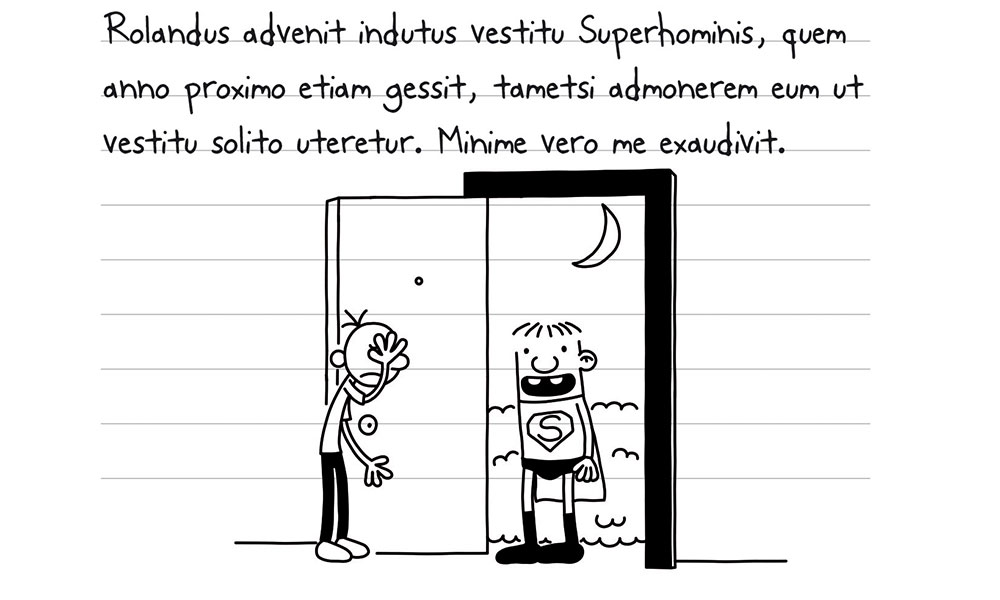 Commentarii de Inepto Puero: la Schiappa Greg parla latino Commentarii de Inepto Puero: la Schiappa Greg parla latino