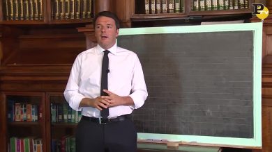 Renzi spiega la riforma della scuola