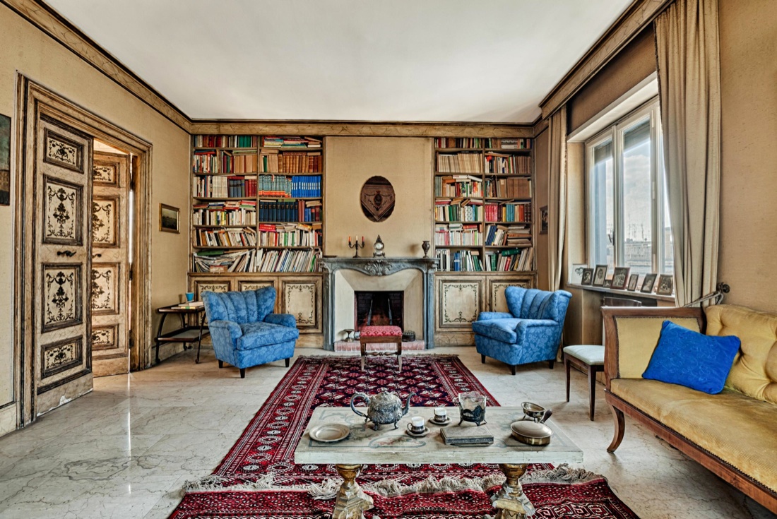 In vendita a Roma la casa di Federico Fellini e Giulietta Masina In vendita a Roma la casa di Federico Fellini e Giulietta Masina