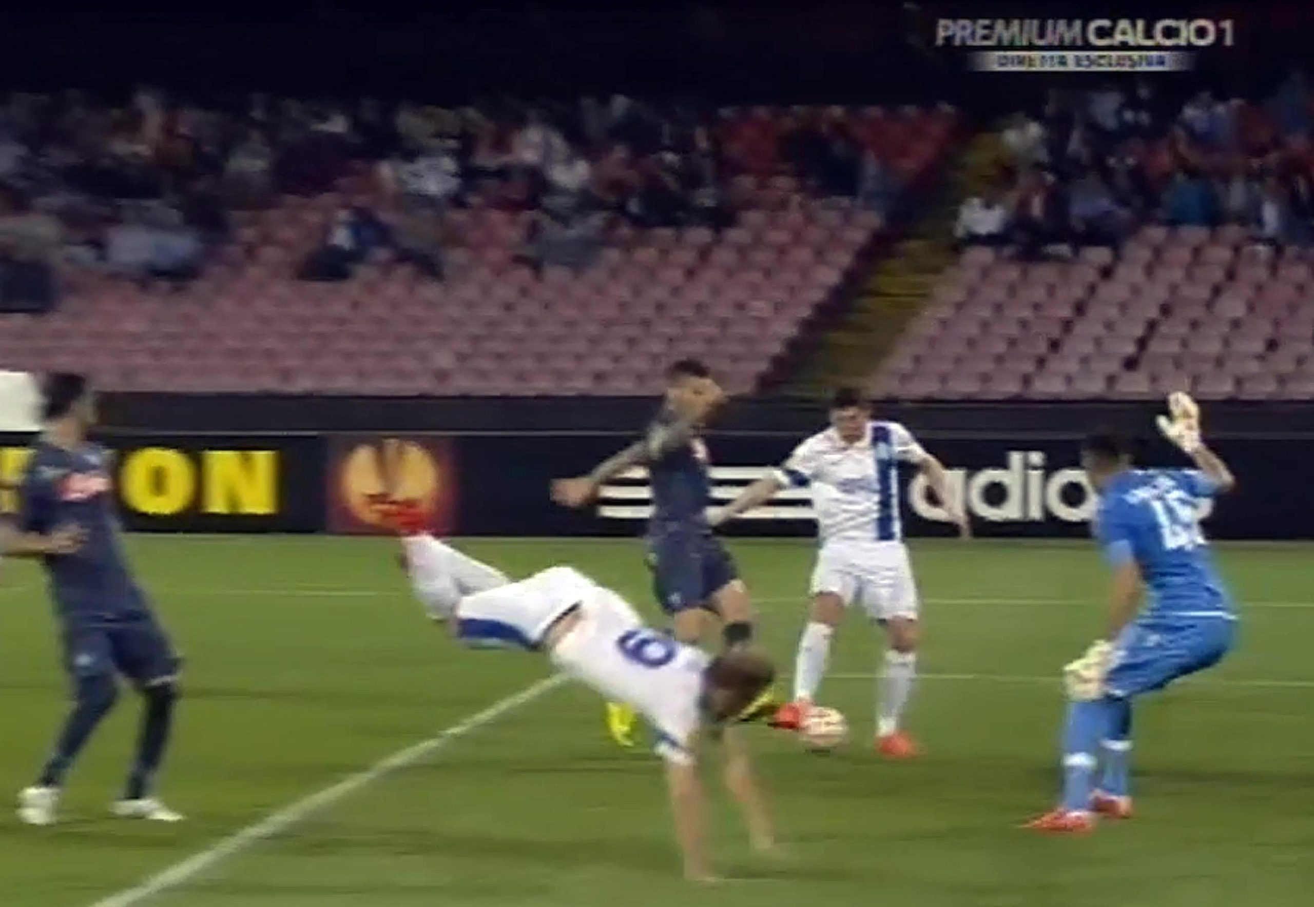 Europa League: Napoli-Dnipro 1-1