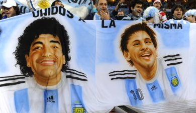 I numeri di Messi e quel colpo di Maradona