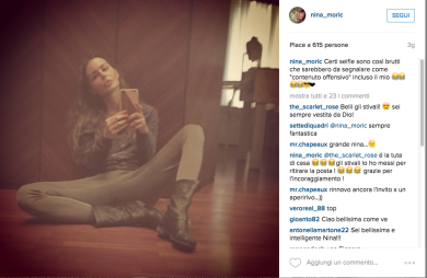 Nina Moric: “Una canzone per Corona? No! Solo qualche vaffa…”