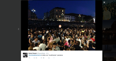 Flop a Milano per la notte delle lanterne