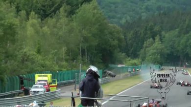 Formula 3: spettacolare incidente a Spa