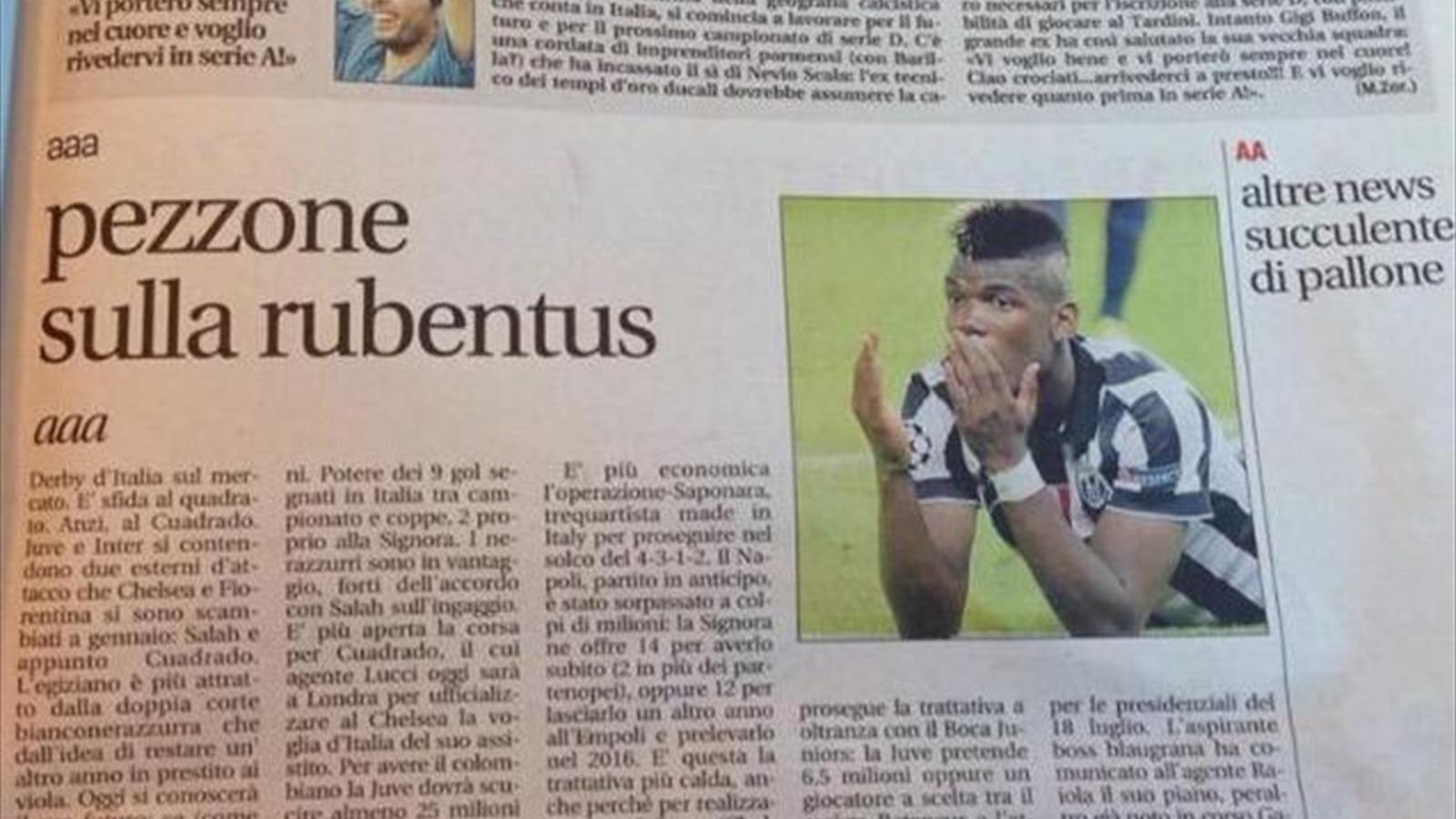 “Pezzone sulla Rubentus”, l’errore di Leggo fa infuriare gli juventini