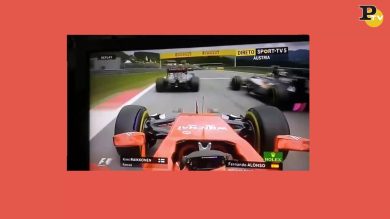Gp Austria: l’incidente tra Raikkonen ed Alonso