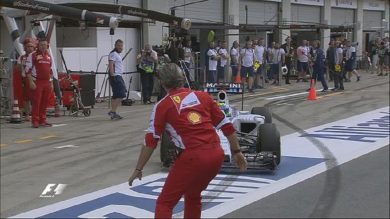Gp Austria: Arrivabene quasi investito da Massa – Video