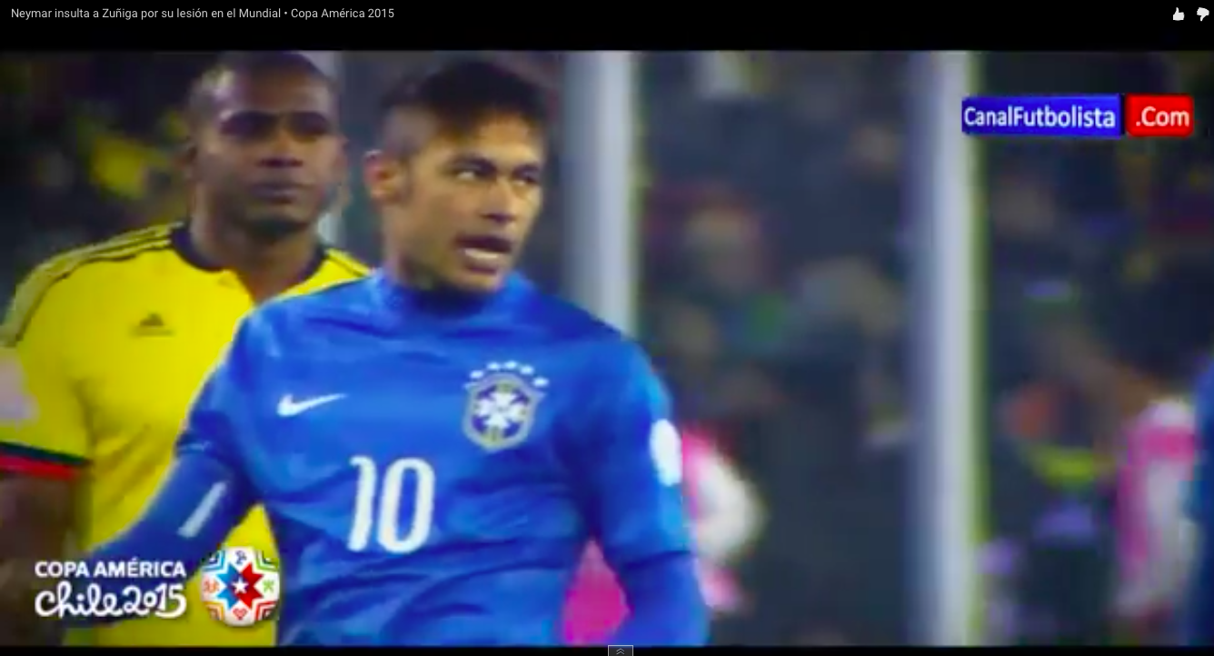 Scintille Neymar – Zuniga: “E poi mi chiedi scusa, figlio di…”