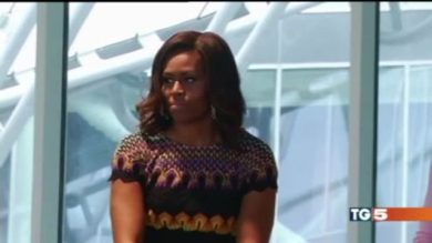 Il secondo giorno di Michelle Obama a Milano