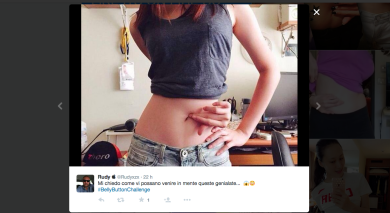 #BellyButtonChallenge, la prova costume estrema arriva dalla Cina