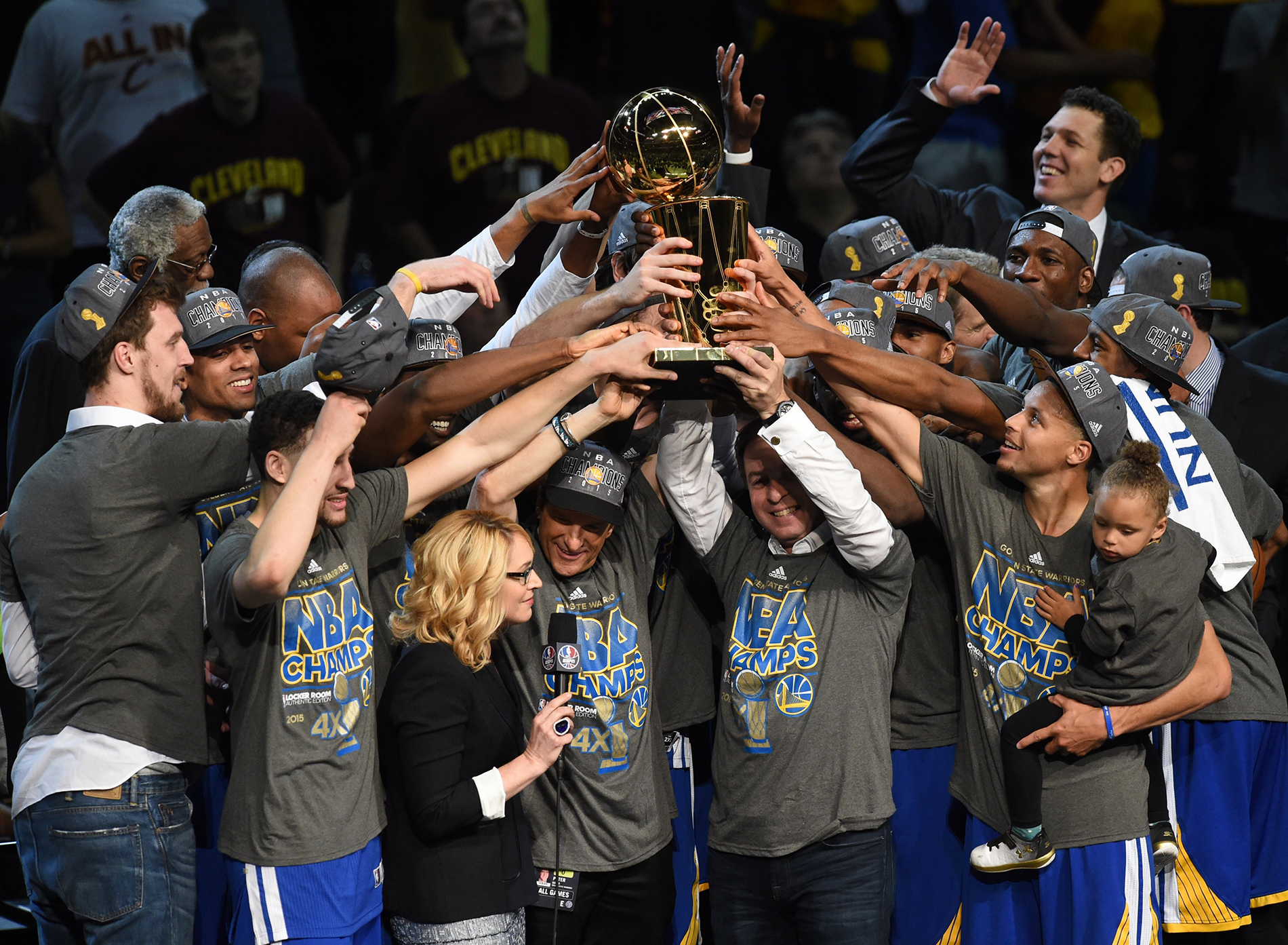 I Golden State Warriors sono campioni Nba I Golden State Warriors sono campioni Nba