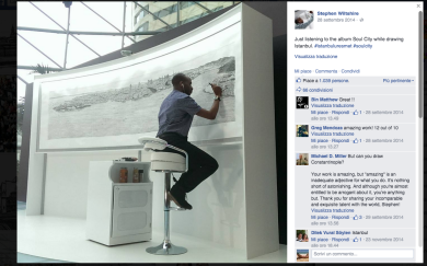 Stephen Wiltshire, l’artista autistico che disegna le città