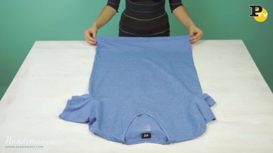 Ecco come piegare le t-shirt in modo perfetto