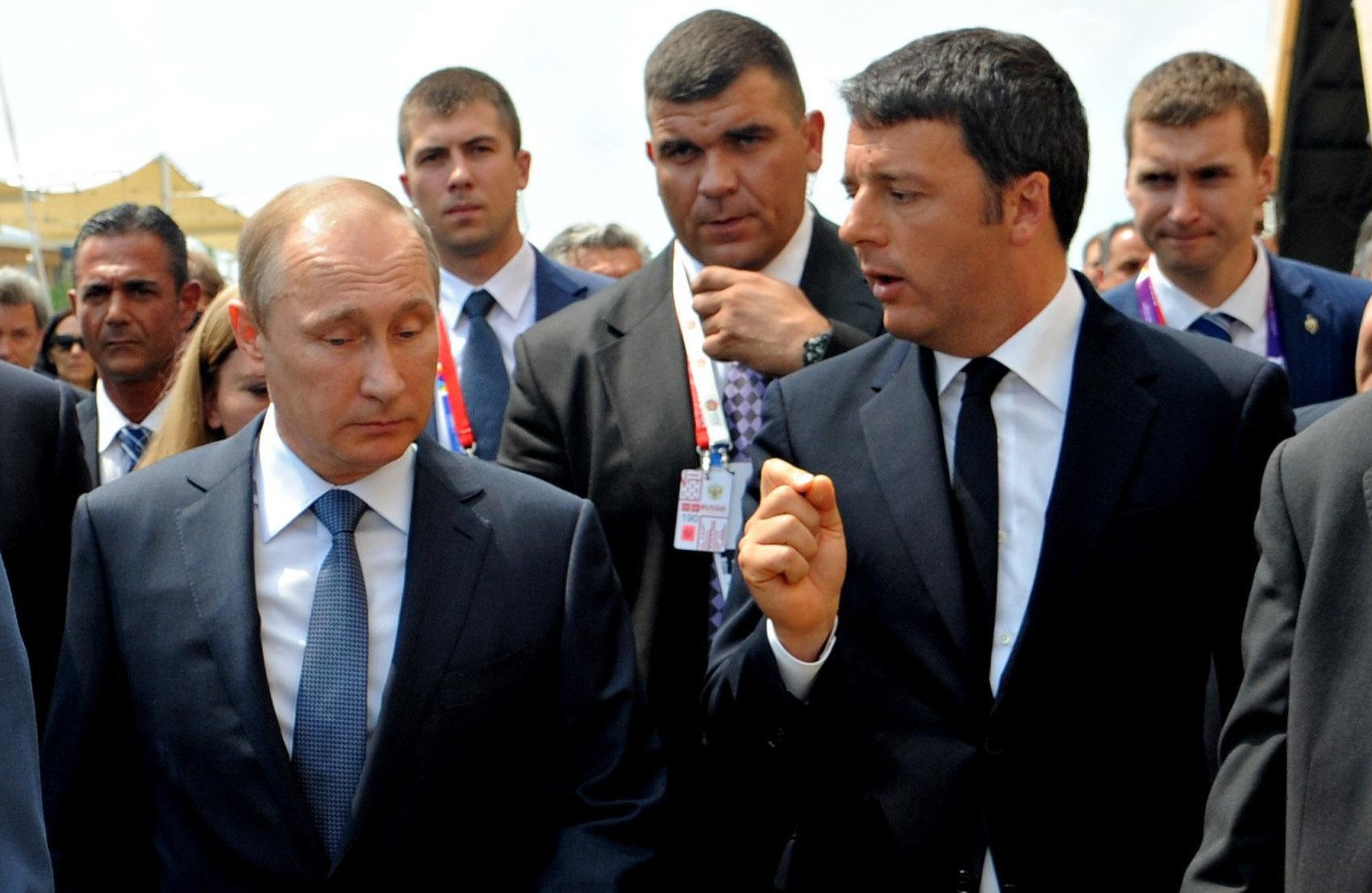 Putin in Italia tra Expo e Renzi
