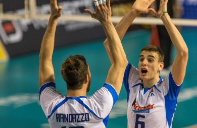 Italvolley: Simone Giannelli, notte azzurra prima degli esami
