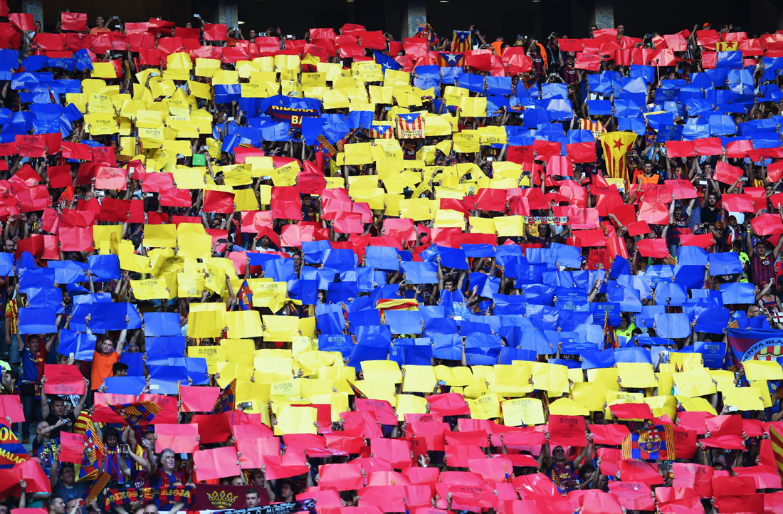 Champions League: solo il Barcellona (voto 10) migliore dei tifosi Champions League: solo il Barcellona (voto 10) migliore dei tifosi