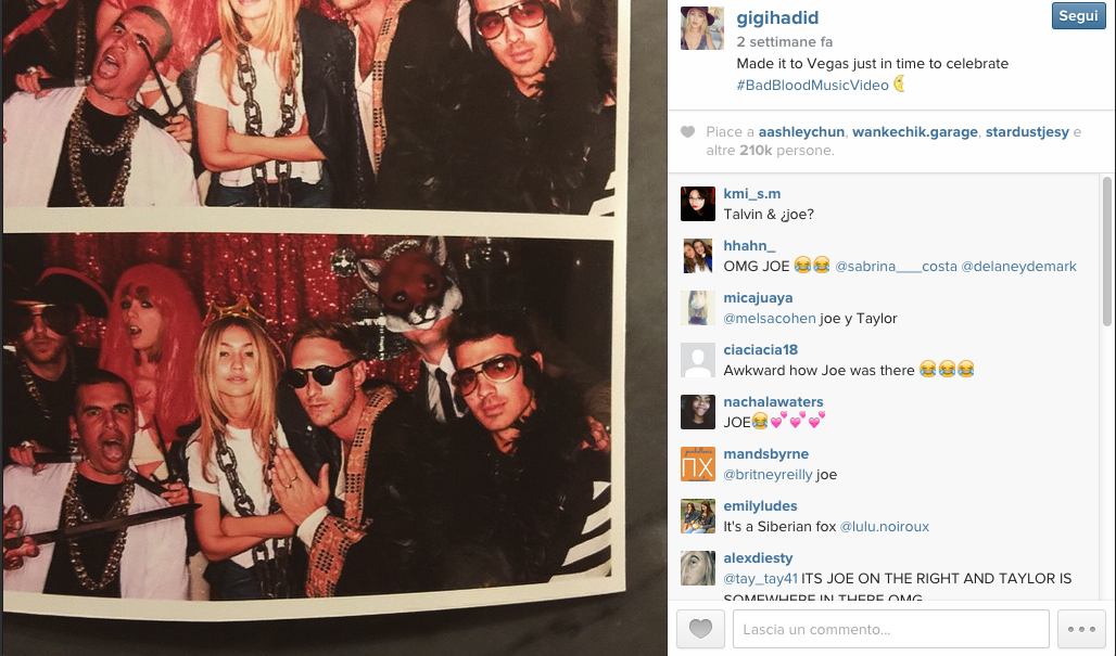 Joe Jonas e Gigi Hadid, flirt in corso? Joe Jonas e Gigi Hadid, flirt in corso?