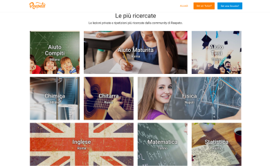 Reepeto: per ripetizioni a casa e online