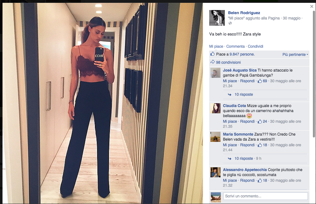 Belén Rodriguez: “Potrei morire a vedere il video hard”