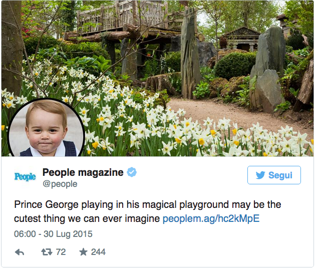 Il regalo di compleanno per il royal baby fa infuriare i sudditi