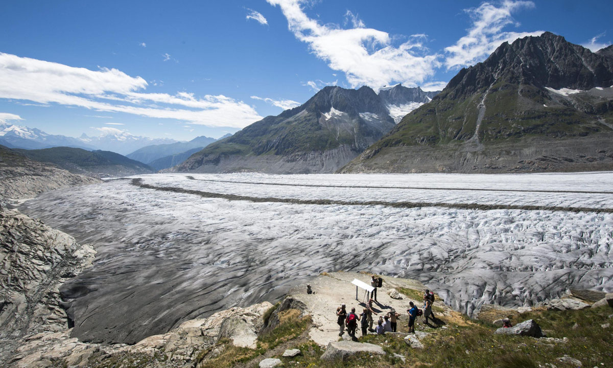 Svizzera, ascesa al ghiacciaio dell’Aletsch