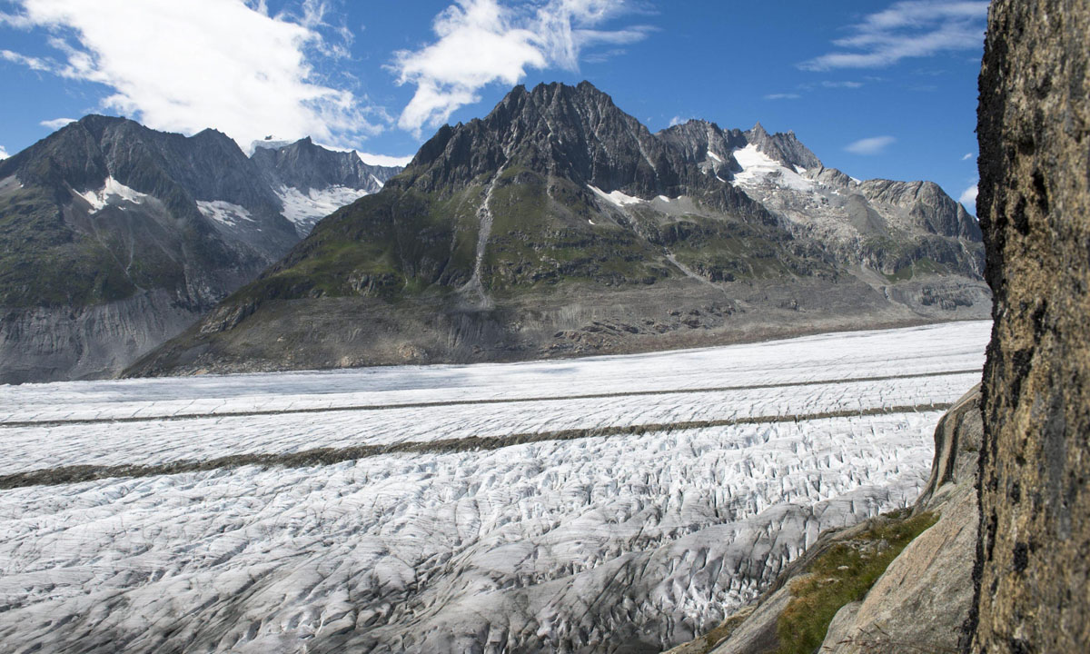 Svizzera, ascesa al ghiacciaio dell’Aletsch