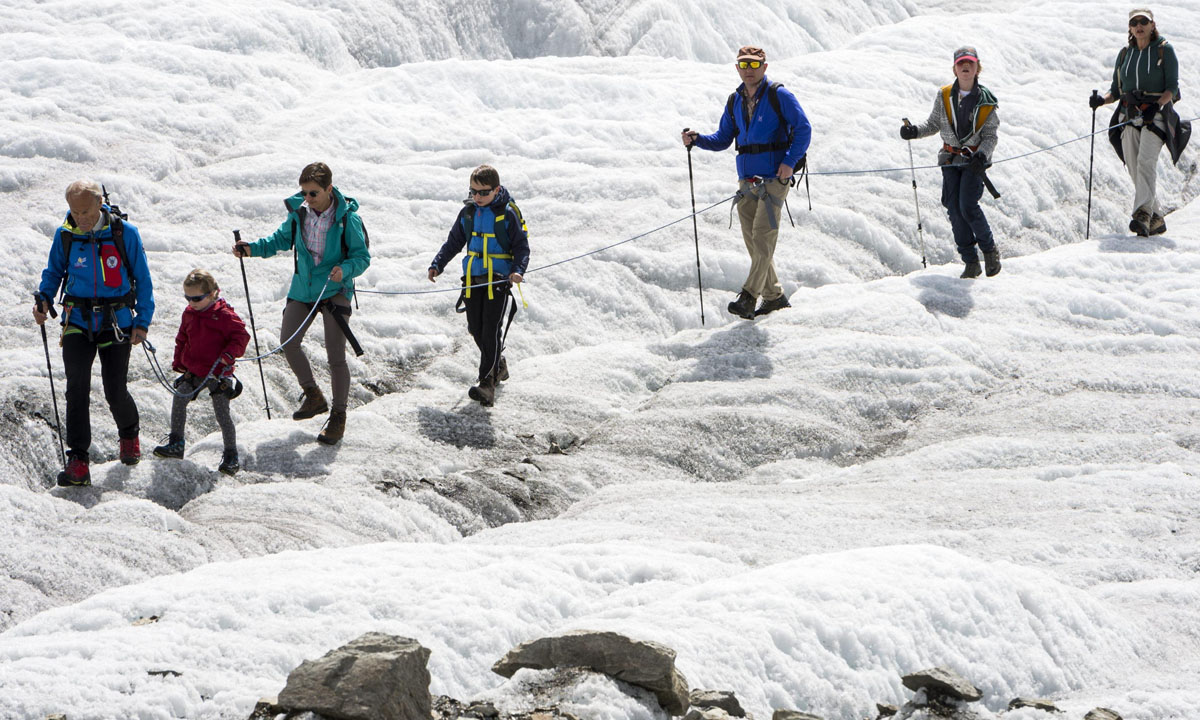 Svizzera, ascesa al ghiacciaio dell’Aletsch