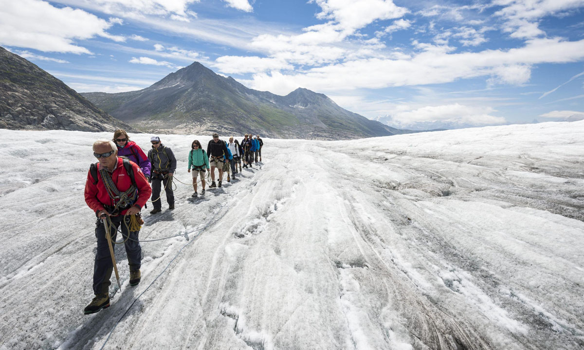 Svizzera, ascesa al ghiacciaio dell’Aletsch
