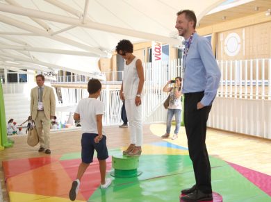 Expo: la seconda visita a sorpresa di Agnese Renzi